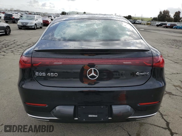 2024 Mercedes-Benz EQS 450 z VIN W1KCG2EB4RA048256, wystawiony jako Copart lot #51107375 z przebiegiem Nie podano mil oraz Szkoda całkowita • Salvage title. Historia ofert i sprzedaży dostępna na DreamBid. Obrazek 6.