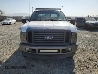 2008 Ford Super Duty F-250 SRW XL with VIN 1FTSW21R18ED51921, listed as a Copart auction lot 52597475 with 195,635 mi miles and Salvage Title. Bid and sale history available at carsss.com. Image 5.