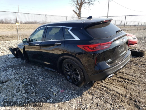 2020 Infiniti QX50 Essential z VIN 3PCAJ5M36LF111922, wystawiony jako Copart lot #49110135 z przebiegiem 40 843 mil mil oraz Szkoda całkowita • Salvage title. Historia ofert i sprzedaży dostępna na DreamBid. Obrazek 2.