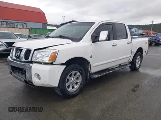 2004 Nissan Titan LE with VIN 1N6AA07B24N579345, listed as a IAAI auction lot 42174006 with 142,780 mi miles and . Bid and sale history available at DreamBid. Image 2.