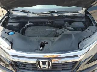 2019 Honda Ridgeline RTL with VIN 5FPYK3F51KB021226, listed as a Copart auction lot 59505175 with 79,010 mi miles and Salvage title. Bid and sale history available at DreamBid. Image 11.