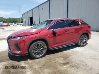 2022 Lexus RX with VIN 2T2YZMDA2NC318309, listed as a Copart auction lot 62670164 with 65,143 mi miles and Salvage Title. Bid and sale history available at carsss.com. Image 1.