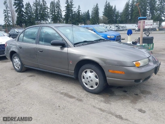 2001 Saturn SL with VIN 1G8ZH52821Z237404, listed as a IAAI auction lot 41922228 with 124,853 mi miles. Bid and sale history available at carsss.com. Image 1.