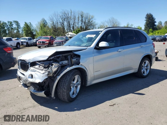 2014 BMW X5 xDrive35d z VIN 5UXKS4C51E0J96683, wystawiony jako Copart lot #55558625 z przebiegiem 119 720 mil mil oraz Szkoda całkowita • Salvage title. Historia ofert i sprzedaży dostępna na DreamBid. Obrazek 1.