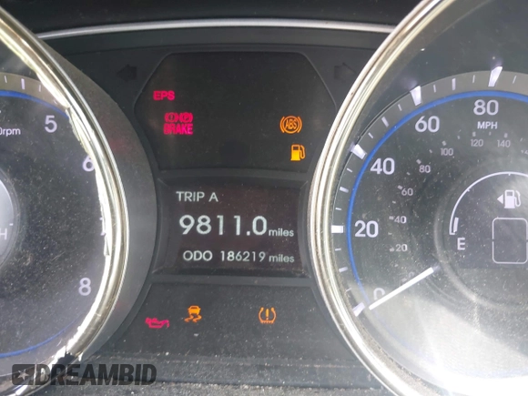 2013 Hyundai Sonata Limited with VIN 5NPEC4AB1DH636469, listed as a IAAI auction lot 42183823 with 186,219 mi miles and . Bid and sale history available at DreamBid. Image 7.