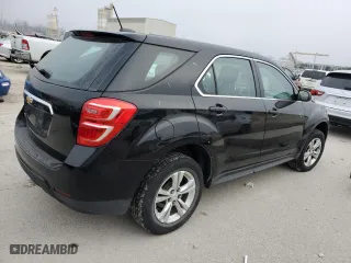 2017 Chevrolet Equinox LS with VIN 2GNALBEK7H1610566, listed as a Copart auction lot 86134174 with 0 mi miles and Non Repairable. Bid and sale history available at carsss.com. Image 3.