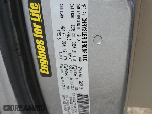 2015 Dodge Grand Caravan SXT with VIN 2C4RDGCG9FR566461, listed as a Copart auction lot 85642384 with 155,831 mi miles and Salvage Title. Bid and sale history available at DreamBid. Image 14.