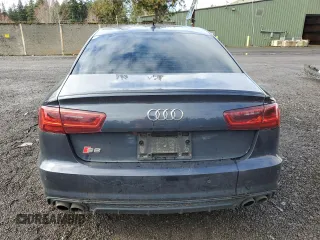2016 Audi S6 Prestige with VIN WAUH2AFC3GN122558, listed as a Copart auction lot 47632525 with 80,719 mi miles and Salvage Title. Bid and sale history available at carsss.com. Image 6.