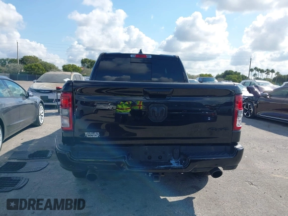 2022 Ram 1500 Big Horn with VIN 1C6SRFFT1NN220669, listed as a IAAI auction lot 41483598 with 1 mi miles. Bid and sale history available at carsss.com. Image 16.