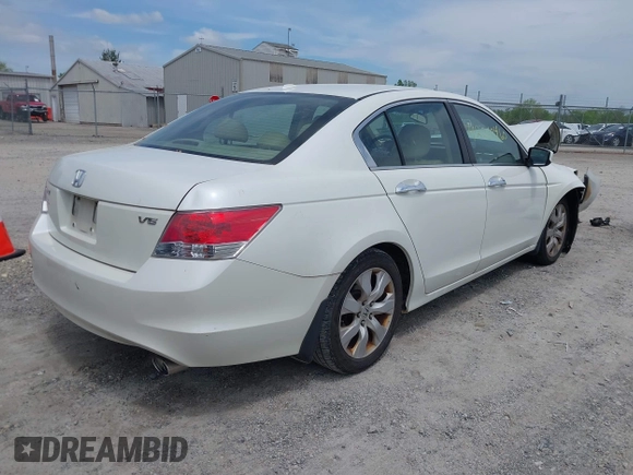 2010 Honda Accord EX-L with VIN 1HGCP3F80AA021953, listed as a IAAI auction lot 42210460 with 103,650 mi miles and . Bid and sale history available at DreamBid. Image 4.
