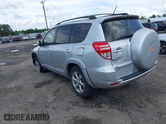 2010 Toyota RAV4 Limited with VIN JTMYK4DV5AD004520, listed as a IAAI auction lot 42193341 with 99,677 mi miles and . Bid and sale history available at DreamBid. Image 3.