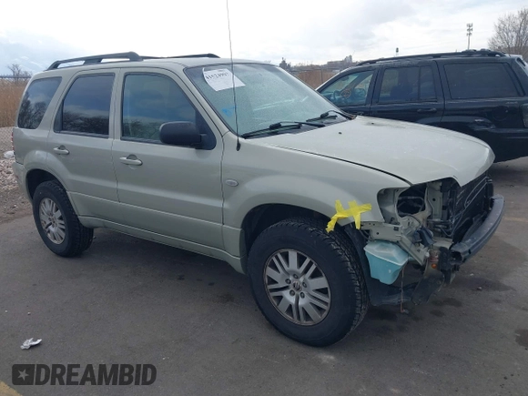 2005 Mercury Mariner Convenience z VIN 4M2YU57Z85DJ28652, wystawiony jako IAAI lot #41524903 z przebiegiem 228 497 mil mil oraz . Historia ofert i sprzedaży dostępna na DreamBid. Obrazek 1.