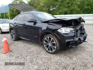 2018 BMW X6 xDrive35i with VIN 5UXKU2C54J0Z62110, listed as a Copart auction lot 47751983 with 48,807 mi miles. Bid and sale history available at carsss.com. Image 4.