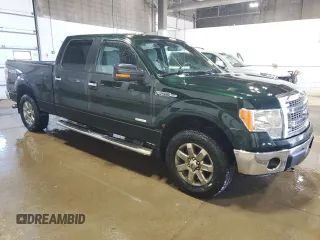 2013 Ford F-150 XL with VIN 1FTFW1ETXDKG50756, listed as a Copart auction lot 55120445 with 206,379 mi miles and Clean Title. Bid and sale history available at carsss.com. Image 4.