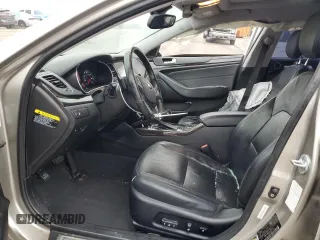 2015 Kia Cadenza Premium with VIN KNALN4D70F5173300, listed as a Copart auction lot 86696304 with 125,410 mi miles and Salvage Title. Bid and sale history available at carsss.com. Image 7.