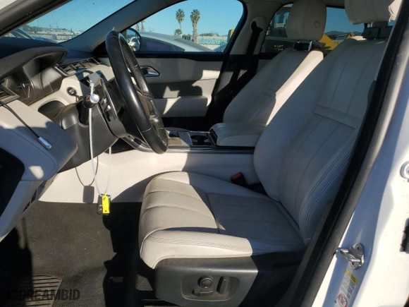 2021 Land Rover Range Rover Velar S with VIN SALYJ2EX2MA315599, listed as a Copart auction lot 84640184 with 67,170 mi miles and Salvage Title. Bid and sale history available at carsss.com. Image 7.