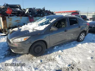 2018 Ford Focus S with VIN 1FADP3E20JL322006, listed as a Copart auction lot 41629215 with 0 mi miles and Salvage Title. Bid and sale history available at carsss.com. Image 1.
