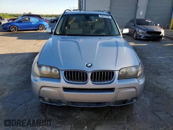 2006 BMW X3 3.0i with VIN WBXPA93426WD29261, listed as a Copart auction lot 55675195 with 116,839 mi miles and Clean Title. Bid and sale history available at DreamBid. Image 5.