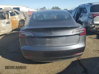 2020 Tesla Model 3 Long Range with VIN 5YJ3E1EB6LF616807, listed as a Copart auction lot 49485625 with 34,896 mi miles and Salvage Title. Bid and sale history available at carsss.com. Image 6.
