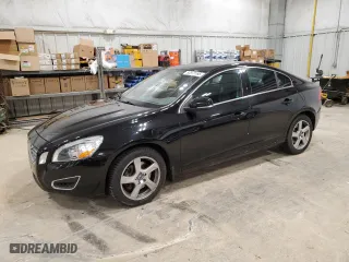 2012 Volvo S60 T5 with VIN YV1622FS0C2101907, listed as a Copart auction lot 53879165 with 116,323 mi miles and Non Repairable. Bid and sale history available at carsss.com. Image 1.