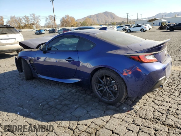2023 Toyota GR86 Premium with VIN JF1ZNBE16P9750407, listed as a Copart auction lot 87491134 with 18,398 mi miles and Salvage Title. Bid and sale history available at carsss.com. Image 2.