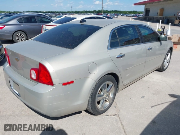 2012 Chevrolet Malibu 2LT with VIN 1G1ZD5EU9CF125111, listed as a IAAI auction lot 42102835 with 163,283 mi miles and . Bid and sale history available at DreamBid. Image 4.
