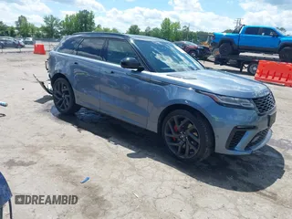 2020 Land Rover Range Rover Velar with VIN SALYU2EE1LA258140, listed as a IAAI auction lot 42326439 with 61,827 mi miles and . Bid and sale history available at DreamBid. Image 1.