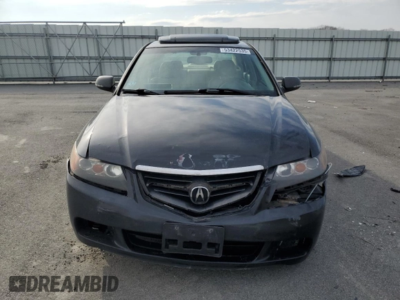 2005 Acura TSX with VIN JH4CL96875C025150, listed as a Copart auction lot 53422535 with 122,946 mi miles and Clean Title. Bid and sale history available at carsss.com. Image 5.