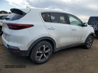 2022 Kia Sportage LX with VIN KNDPMCAC5N7000264, listed as a Copart auction lot 48331525 with 46,509 mi miles and Salvage Title. Bid and sale history available at carsss.com. Image 3.