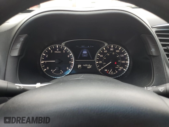 2015 Infiniti QX60 with VIN 5N1AL0MM5FC550158, listed as a Copart auction lot 50143745 with 142,543 mi miles and Salvage title. Bid and sale history available at DreamBid. Image 9.