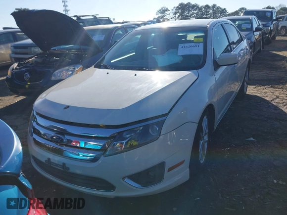 2012 Ford Fusion SEL with VIN 3FAHP0JAXCR305697, listed as a IAAI auction lot 41620691 with 264,270 mi miles. Bid and sale history available at carsss.com. Image 12.