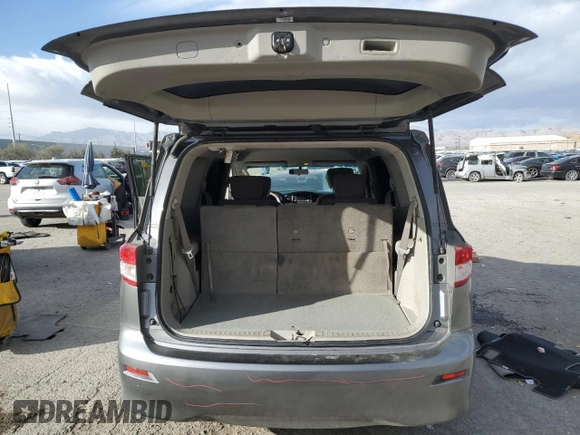2016 Nissan Quest SL with VIN JN8AE2KP9G9150548, listed as a Copart auction lot 47546715 with 132,515 mi miles and Salvage Title. Bid and sale history available at DreamBid. Image 6.
