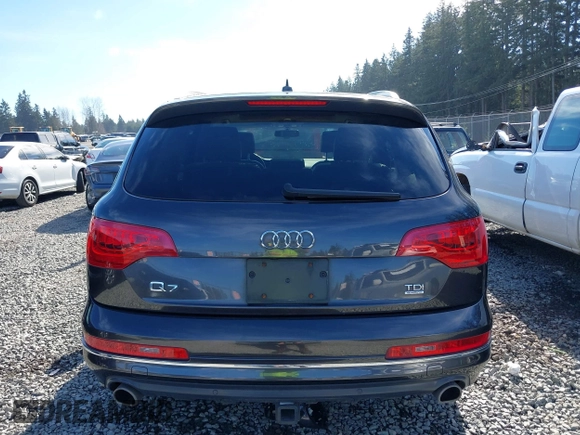 2015 Audi Q7 Premium Plus with VIN WA1LMAFEXFD017765, listed as a IAAI auction lot 41668717 with 134,180 mi miles and . Bid and sale history available at DreamBid. Image 16.