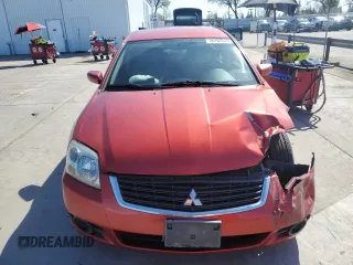 2009 Mitsubishi Galant ES with VIN 4A3AB36F29E002096, listed as a Copart auction lot 50101515 with 128,672 mi miles and Salvage Title. Bid and sale history available at carsss.com. Image 5.