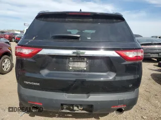 2018 Chevrolet Traverse LT Cloth with VIN 1GNERGKW1JJ250288, listed as a Copart auction lot 54748485 with 122,290 mi miles and Salvage title. Bid and sale history available at DreamBid. Image 6.