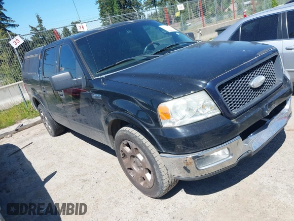 2005 Ford F-150 XLT with VIN 1FTPW12555KE20005, listed as a IAAI auction lot 42196483 with 198,964 mi miles and . Bid and sale history available at carsss.com. Image 1.