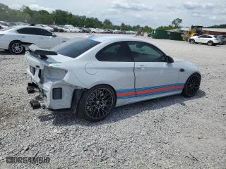 2019 BMW M2 Competition with VIN WBS2U7C58K7D11226, listed as a Copart auction lot 59397754 with 15,813 mi miles and Salvage Title. Bid and sale history available at carsss.com. Image 3.