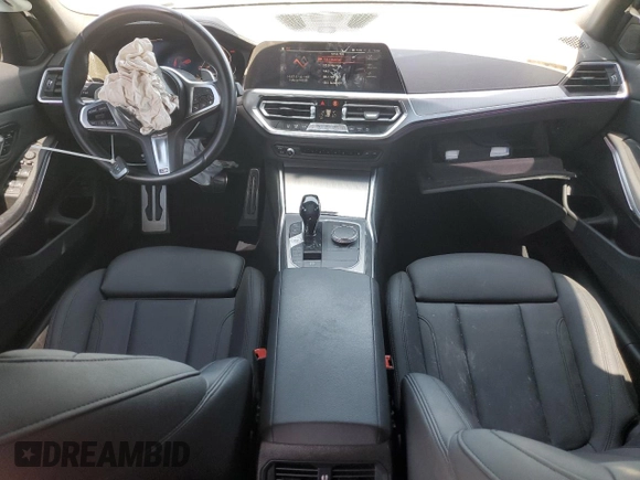 2021 BMW 3 Series 330i с VIN 3MW5R1J0XM8B95808, выставлен на аукционе Copart как лот 57659285 с пробегом 54 747 миль миль и Списание • Salvage title. История ставок и продаж доступна на DreamBid. Изображение 8.