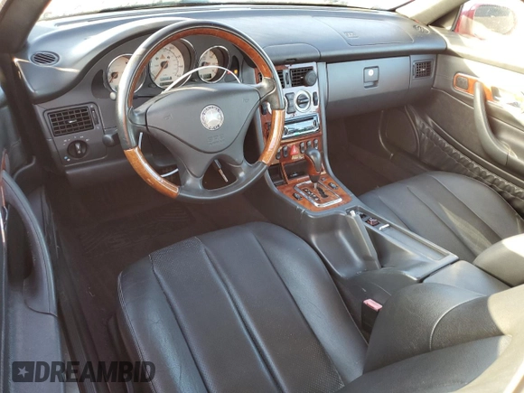 2003 Mercedes-Benz SLK 320 with VIN WDBKK65F43F282727, listed as a Copart auction lot 84246624 with 70,244 mi miles and Clean title. Bid and sale history available at DreamBid. Image 8.