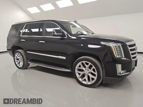 2017 Cadillac Escalade Luxury z VIN 1GYS4BKJ1HR353332, wystawiony jako Copart lot #55863395 z przebiegiem 93 106 mil mil oraz Czysty tytuł • Clean title. Historia ofert i sprzedaży dostępna na DreamBid. Obrazek 4.