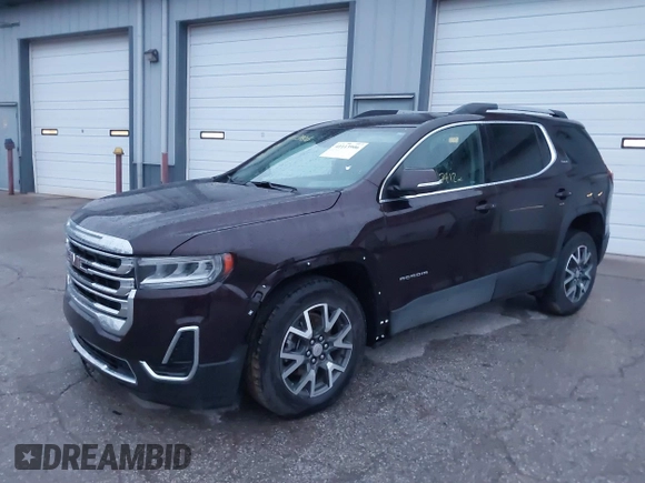 2021 GMC Acadia SLE with VIN 1GKKNKLS7MZ104123, listed as a IAAI auction lot 41113906 with 77,412 mi miles and . Bid and sale history available at DreamBid. Image 17.