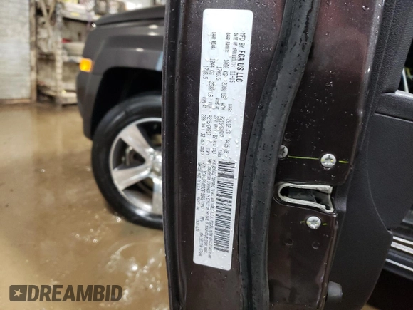 2016 Jeep Patriot High Altitude with VIN 1C4NJPFA2GD615969, listed as a Copart auction lot 46853755 with 110,199 mi miles and Salvage Title. Bid and sale history available at DreamBid. Image 12.