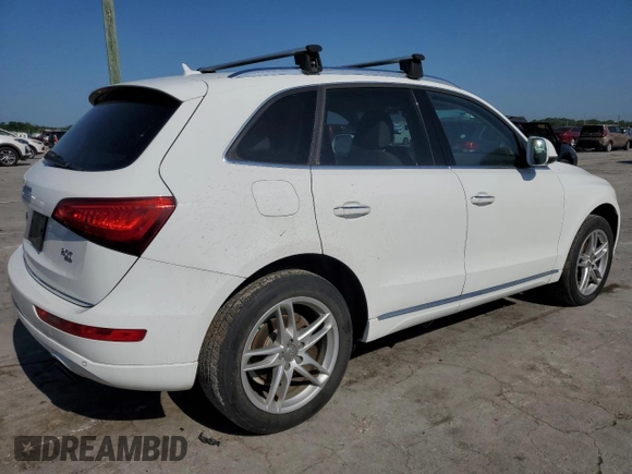 2015 Audi Q5 Premium Plus with VIN WA1LFAFP5FA059886, listed as a Copart auction lot 54939885 with 148,844 mi miles and Clean title. Bid and sale history available at DreamBid. Image 3.