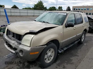 2003 Mercury Mountaineer Convenience with VIN 4M2ZU86K93UJ07655, listed as a Copart auction lot 58281074 with 158,775 mi miles and Salvage Title. Bid and sale history available at carsss.com. Image 1.