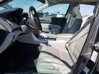 2017 Acura TLX V6 w/Technology Pkg with VIN 19UUB2F54HA002674, listed as a Copart auction lot 46673835 with 93,597 mi miles and Salvage Title. Bid and sale history available at carsss.com. Image 7.
