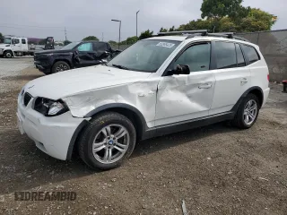 2006 BMW X3 3.0i с VIN WBXPA93416WG86107, выставлен на аукционе Copart как лот 62865425 с пробегом 145 228 миль миль и Списание • Salvage title. История ставок и продаж доступна на DreamBid. Изображение 1.