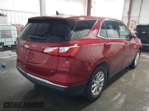 2019 Chevrolet Equinox LT with VIN 3GNAXKEV8KS668387, listed as a IAAI auction lot 41319434 with 60,449 mi miles and . Bid and sale history available at carsss.com. Image 4.