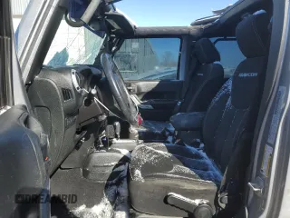 2015 Jeep Wrangler Unlimited Rubicon with VIN 1C4BJWFG2FL515084, listed as a Copart auction lot 41870545 with 114,046 mi miles and Salvage Title. Bid and sale history available at carsss.com. Image 7.