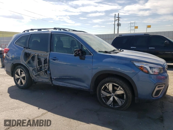 2020 Subaru Forester Touring with VIN JF2SKAXC3LH458289, listed as a Copart auction lot 51945655 with 80,528 mi miles and Salvage Title. Bid and sale history available at carsss.com. Image 4.