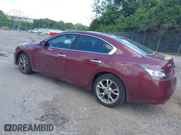 2013 Nissan Maxima SV с VIN 1N4AA5AP8DC811209, выставлен на аукционе IAAI как лот 42803509 с пробегом 121 233 миль миль и . История ставок и продаж доступна на DreamBid. Изображение 3.